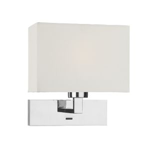 Modena Wall Light In Polished Chrome (Bracket Only)