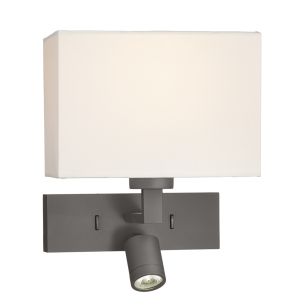 Modena Wall Light Brushed Bronze Bracket Only LED