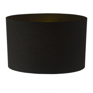 Oporto Black Cotton Oval Shade