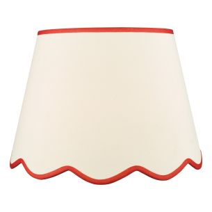 Poma Natural Linen Tapered Drum Shade 45cm