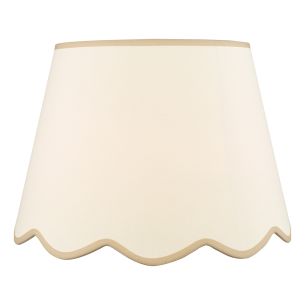 Poma Natural Linen Tapered Drum Shade 45cm