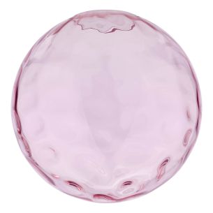 Ripple Easy Fit Pendant Pink Glass