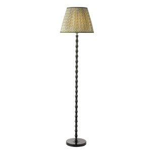 Siyanda Floor Lamp Black With Shade