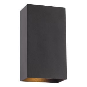 Soven 2 Light Wall Washer Matt Black