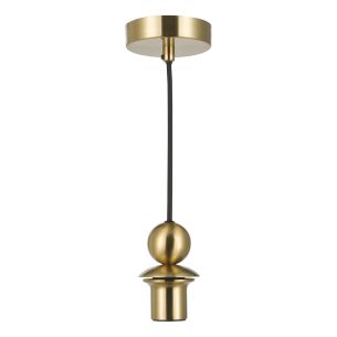 1 Light E27 Satin Brass Suspension