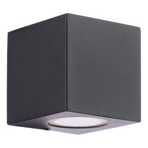 Tiva Outdoor Wall Light Matt Black IP54