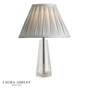 Laura Ashley Blake Table Lamp Crystal and Polished Chrome Base Only