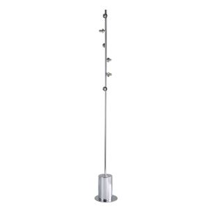 Spiral 6 Light Floor Lamp Polished Chrome Fitting Only