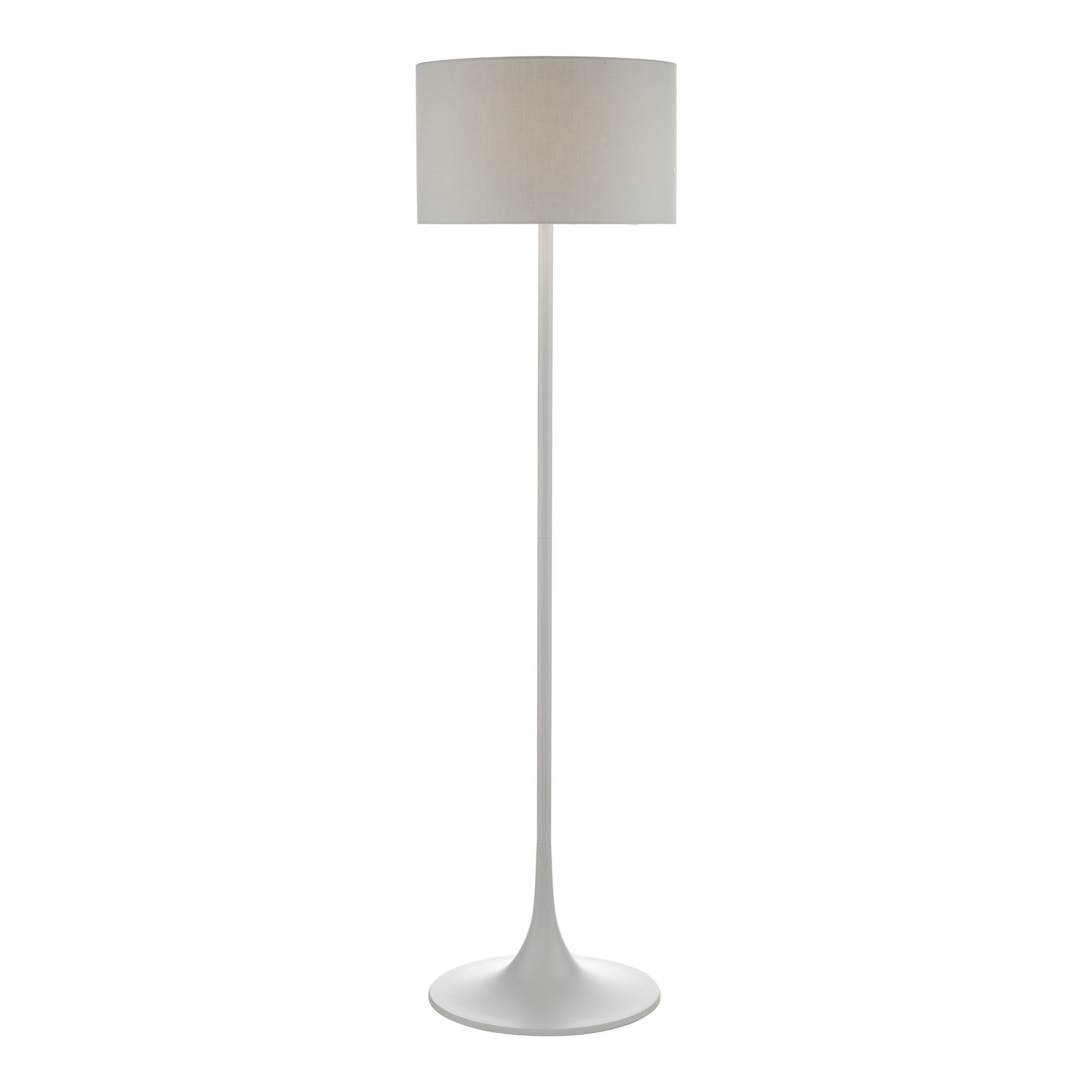 Floor Lamp Grey With Shade, Floor Lamp With Table Attached Australia