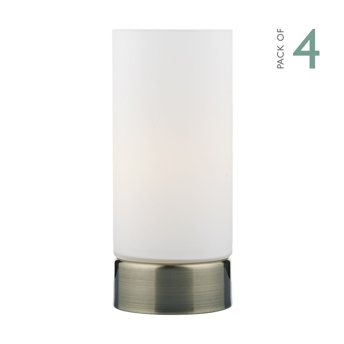 Owen Touch Round Glass Table Lamp, Round Glass Table Lamp Uk