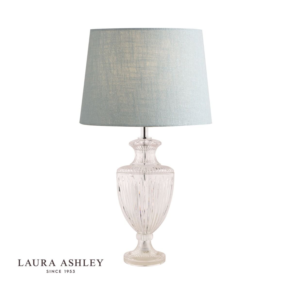 Laura Ashley Meredith Cut Glass Crystal, Crystal Urn Table Lamp