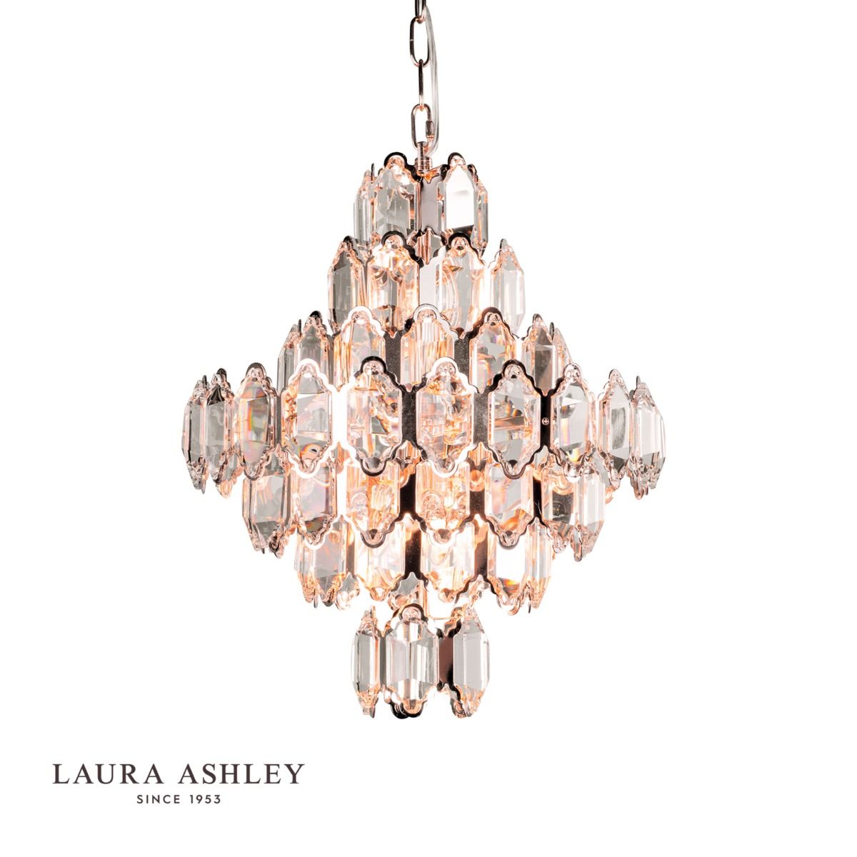 Laura Ashley Windsor 8 Light Art Deco, Laura Ashley Lighting Chandelier