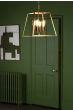 Academy 4 Light Lantern Natural Brass
