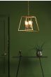 Academy 4 Light Lantern Natural Brass