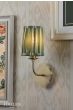 Joules Blickling Wall Light Matt Antique Brass With Shade