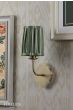 Joules Blickling Wall Light Matt Antique Brass With Shade