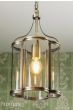 Joules Lamport Pendant Antique Brass and Glass