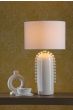 Dolce Table Lamp White Ceramic With Shade