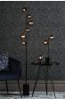 Esben Touch Table Lamp Matt Black With Smoked Glass