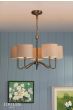 Joules Farley 5 Light Shadelier Satin Bronze With Shade