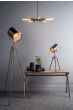 Jake Task Floor Lamp Antique Silver And Copper