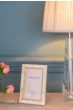 Laura Ashley Mother Of Pearl Photo Frame Polished Silver