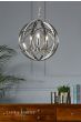 Laura Ashley Orbital 3 Light Pendant Polished Nickel