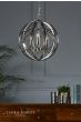 Laura Ashley Orbital 3 Light Pendant Polished Nickel