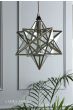 Laura Ashley Small Star Pendant Polished Silver and Glass