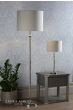 Laura Ashley Highgrove Table Lamp Polished Nickel With Shade