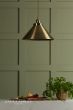 Laura Ashley Rufus Pendant Antique Brass 
