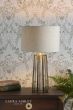 Laura Ashley Star Table Lamp Antique Brass and Glass With Shade