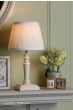 Laura Ashley Tate Twin Pack Table Lamp Distressed Wood With Shade