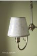 Laura Ashley Westbourne 3 Light Armed Pendant Polished Pewter With Shade