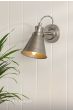 Laura Ashley Rufus Single Spotlight Industrial Nickel