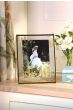 Moira Photo Frame Polished Gold and Glass 5" x 7"