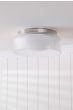 Laura Ashley Charissa Bathroom Ceiling Light Polished Chrome and Ribbed Glass IP44