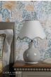 Laura Ashley Bramhope Table Lamp Grey Ceramic With Shade