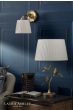 Laura Ashley Egelton Wall Light Aged Brass With Shade