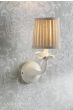 Laura Ashley Eleni Wall Light Matt White With Shade