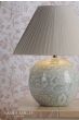 Laura Ashley Montford Table Lamp Blue Ceramic With Shade