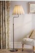 Laura Ashley Holwell Floor Lamp Antique Bronze With Shade