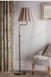 Laura Ashley Holwell Floor Lamp Antique Bronze With Shade