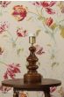 Laura Ashley Millbrook Table Lamp Dark Wood and Industrial Brass Base Only