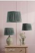 Laura Ashley Hemsley Green 100% Silk Empire Shade 25cm/10 inch