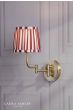 Laura Ashley Denwick Wall Light Matt Antique Brass With Shade