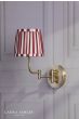 Laura Ashley Denwick Wall Light Matt Antique Brass With Shade