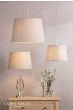 Laura Ashley Bacall Natural Linen Empire Shade 25cm/10 inch