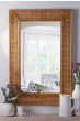 Laura Ashley Bayden Mirror Rattan 91 X 61cm