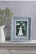 Laura Ashley Sweet Alyssum Photo Frame Blue 5" x 7"